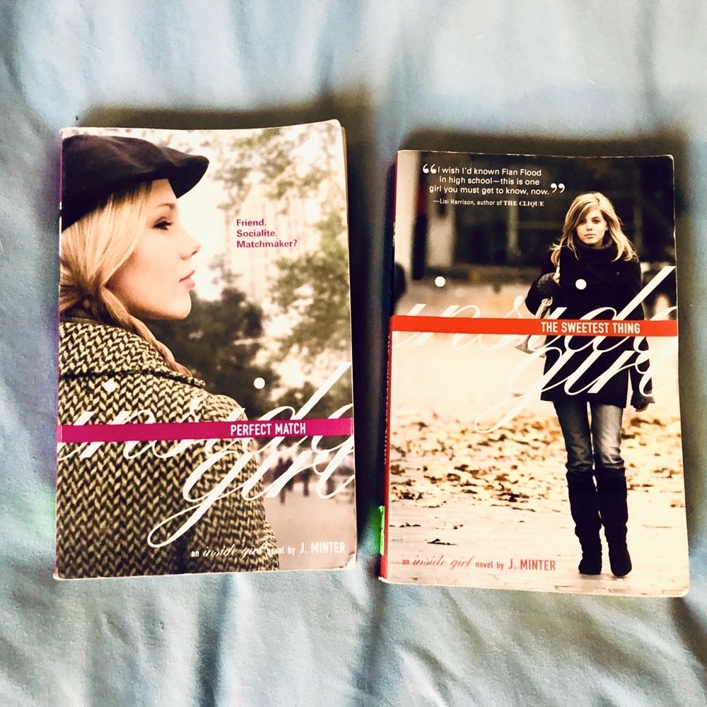 INSIDE GIRL NOVEL SET BY J. MINTER